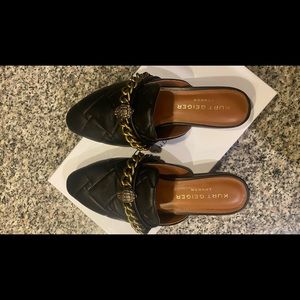 Kurt Geiger London Chelsea Leather Flat mules